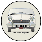 MG Midget Mk1 (disc wheels) 1961-64 Coaster 6